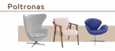 Poltronas para locação