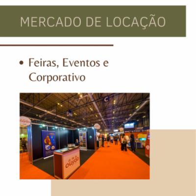 3 - Mercado de Locação para Feiras, Eventos e Corporativo