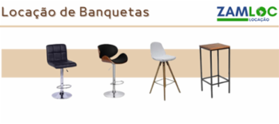Sofisticação Sob Medida: Banquetas para Locação 