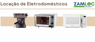 Eletrodomésticos:  Itens para Locação em Feiras e Eventos
